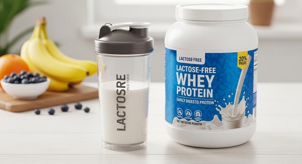 Whey sans lactose : la protéine idéale pour une digestion facile et performante